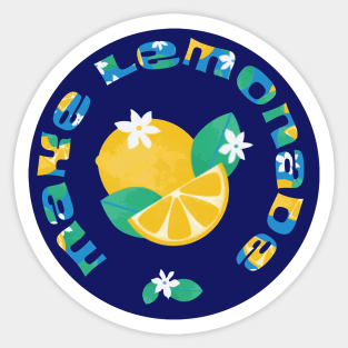 Make lemonade Sticker